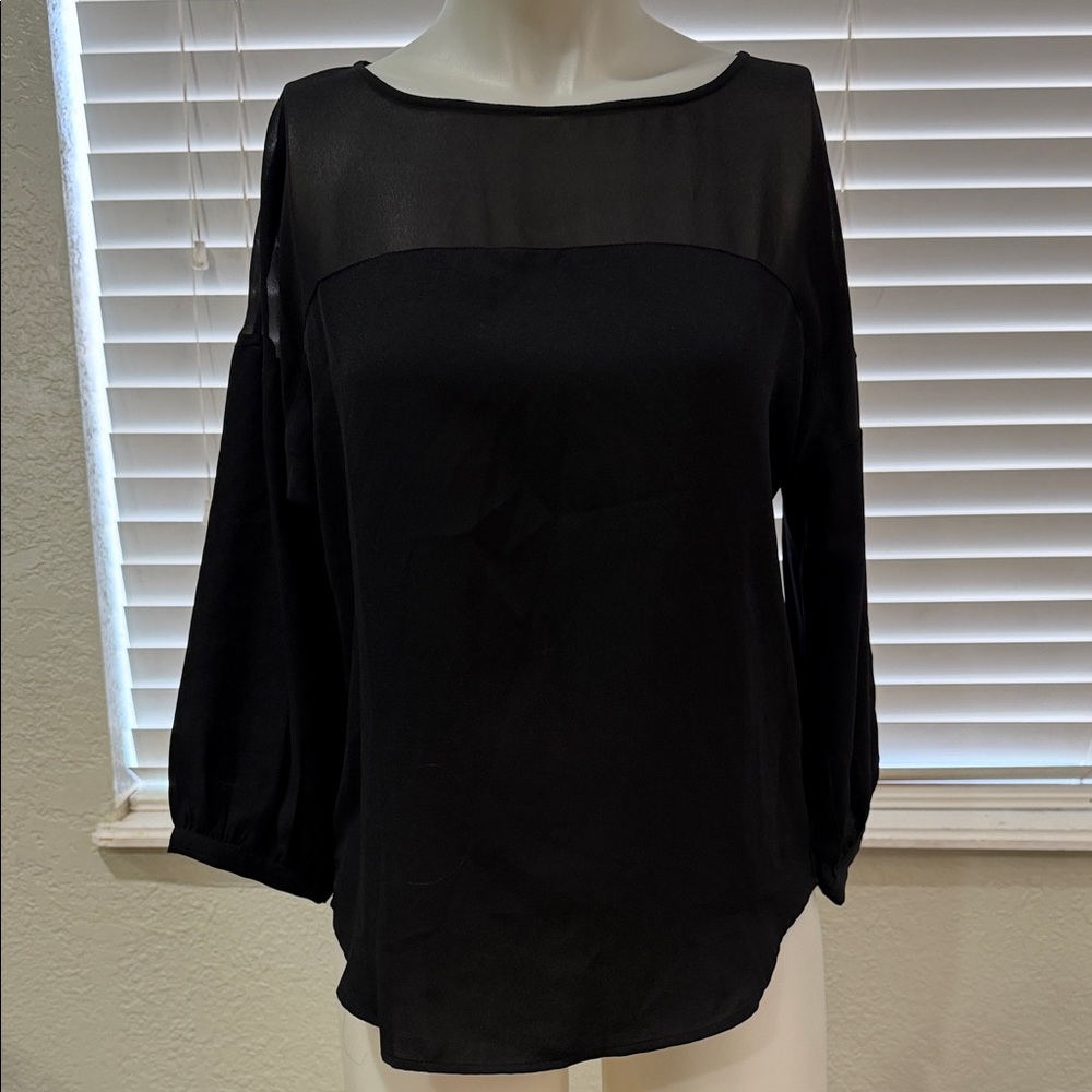 Ann Taylor Elegant Black Women's Top